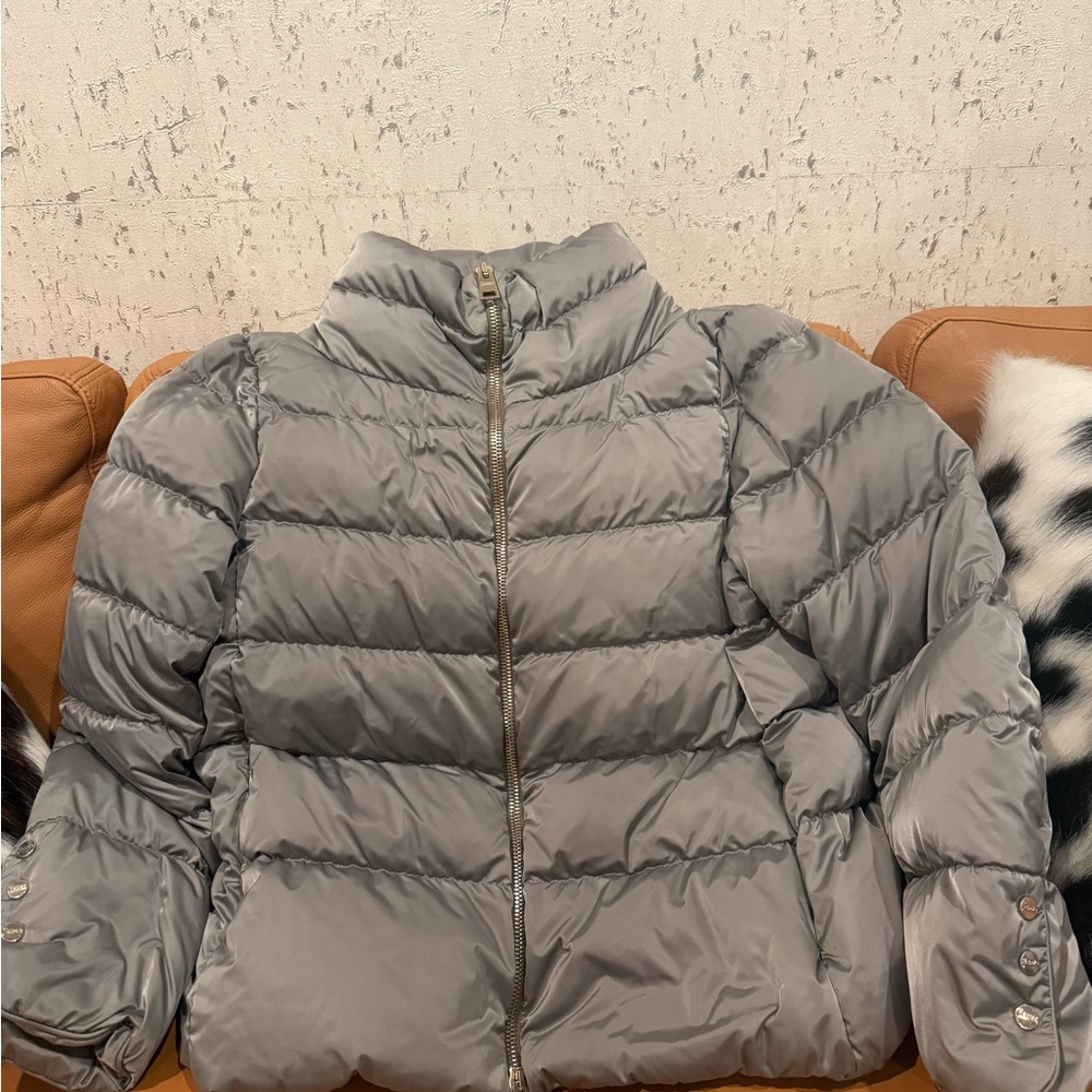 Herno Silver Puffer Jacket